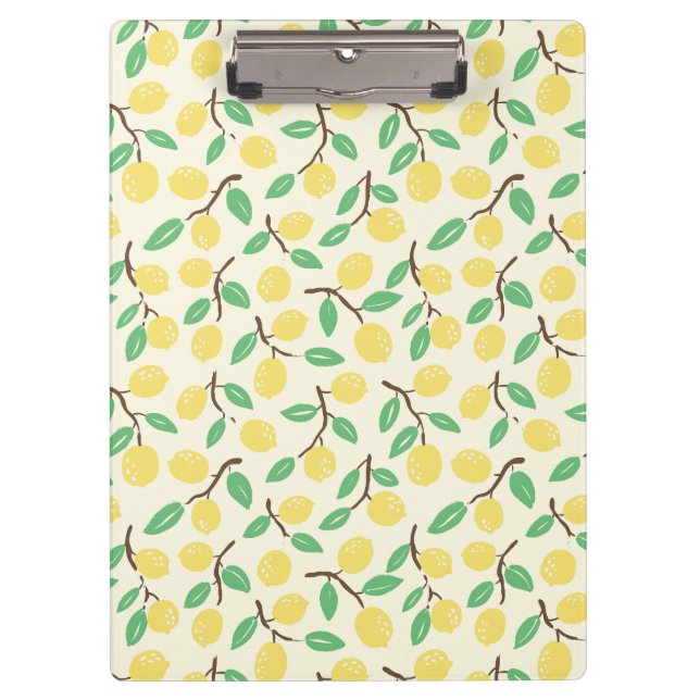 Citrus Focus Yellow Clipboard (Front)