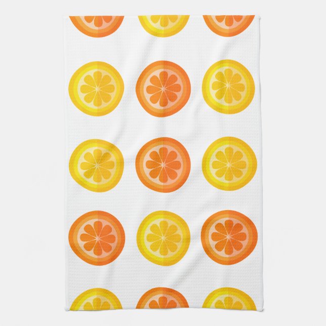 Citrus Fresh Tea Towel (Vertical)