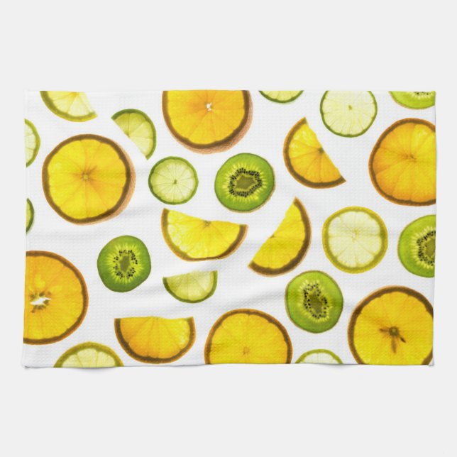 Citrus Fruits Kitchen Towel (Horizontal)