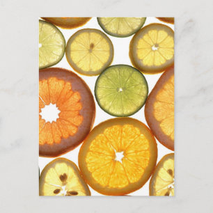 Citrus Fruits Postcard
