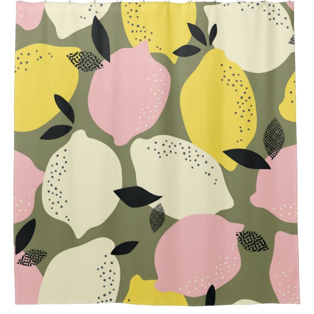 Citrus Fruits Seamless Pattern (Front)