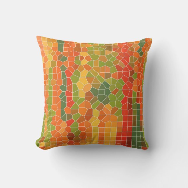 Citrus Fun Throw Pillow (Front)