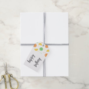 Citrus Gift Label
