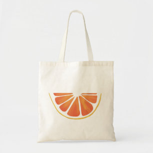 Citrus Grapefruit Wedge Slice Tote Bag
