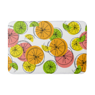 Citrus Group bath mat