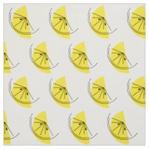 Citrus Lemon fabric