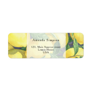 Citrus Lemon - Le baby shower principal de Mama