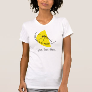 Citrus Lemon 'Your Text' Ladies' t-shirt