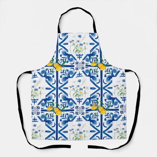 Citrus,lemons,mediterranean Apron (Front)
