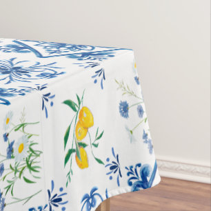 Citrus,lemons,mediterranean    tablecloth