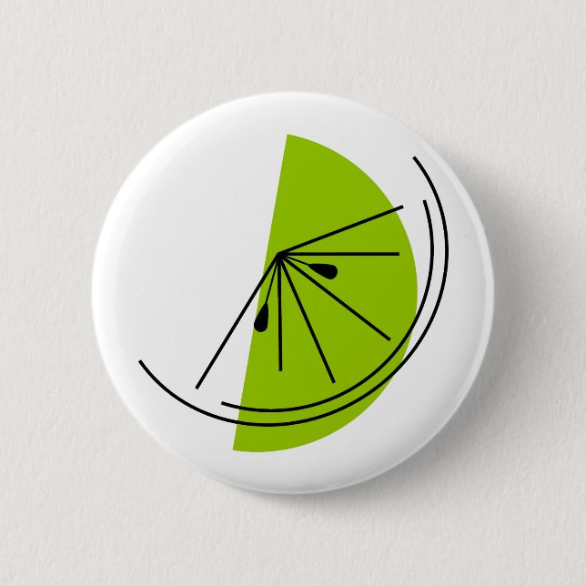 Citrus Lime button (Front)