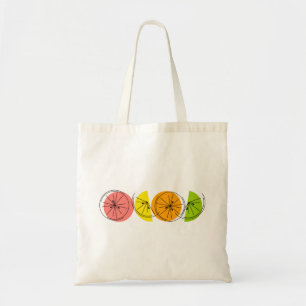 Citrus Line two sided tote bag