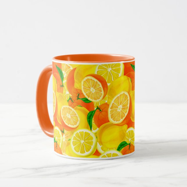 Citrus mug (Front Left)