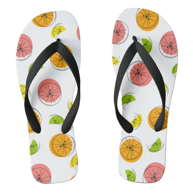 Citrus Multi flip flops (Footbed)