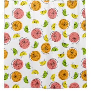 Citrus Multi shower curtain