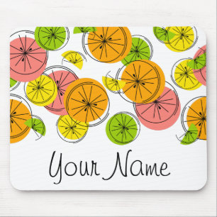 Citrus Name mouse pad