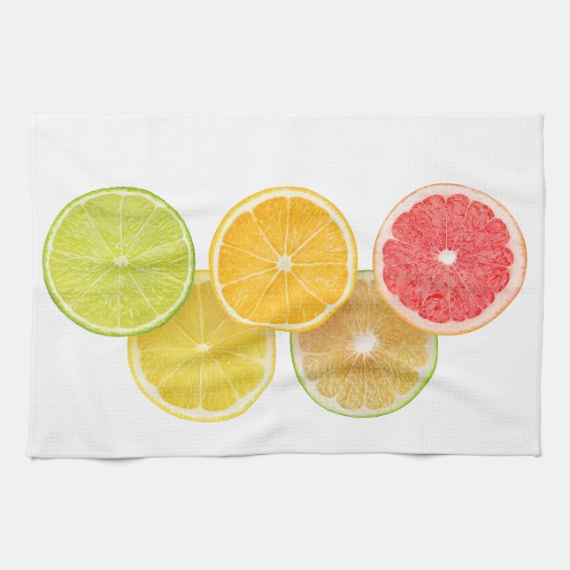 Citrus Olympics Kitchen Towel (Horizontal)