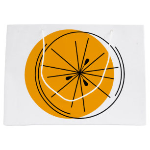 Citrus Orange gift bag large