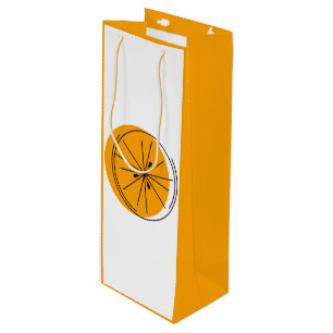Citrus Orange sac cadeau vin orange