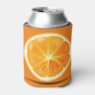 Citrus Orange Slice Can Cooler