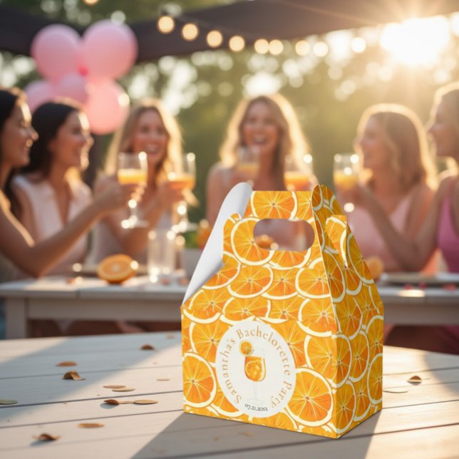 Citrus Orange Slice Favour Box (Creator Uploaded)
