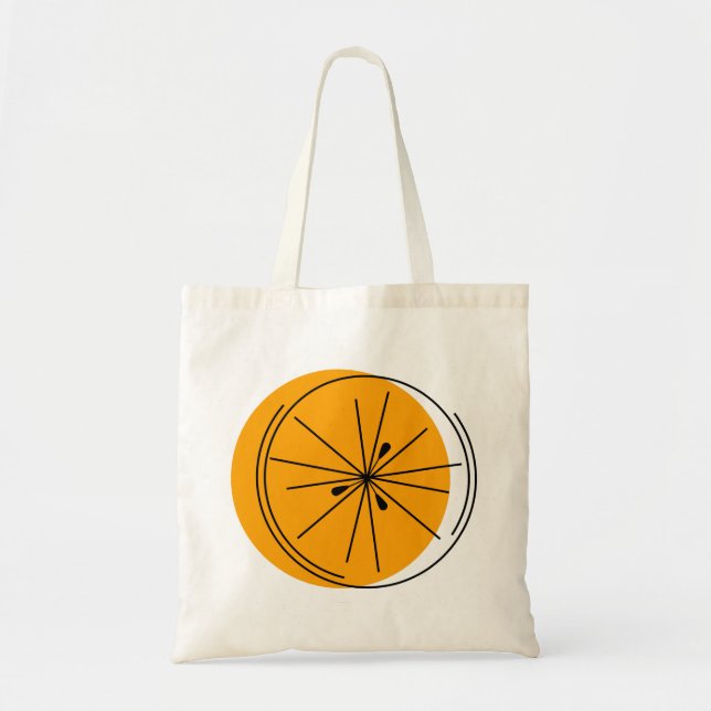 Citrus Orange tote bag (Front)
