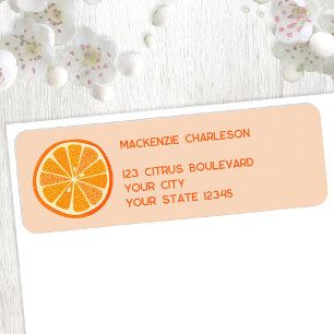 Citrus Oranges Fun Adresse de retour