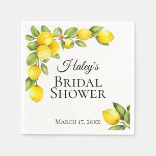 Citrus Orchard Personalized Napkin