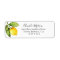 Citrus Orchard Return Address Labels