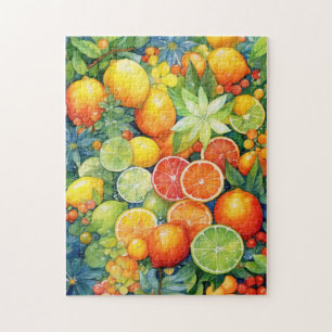 Citrus Party in Hot Day Jigsaw Puzzle