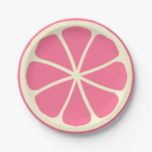 Citrus Party Paper Plate