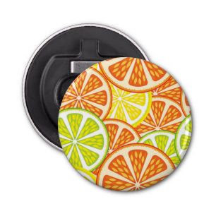 Citrus Pattern 2 Bottle Opener