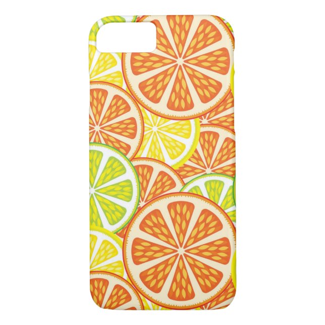 Citrus Pattern 2 Case-Mate iPhone Case (Back)