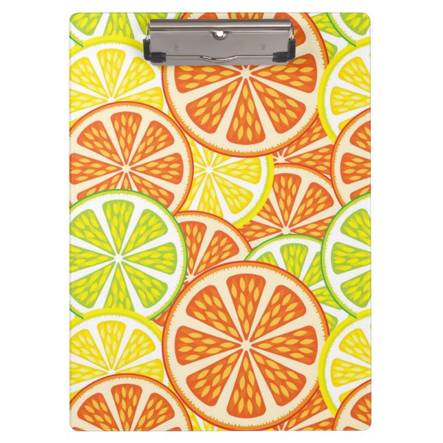 Citrus Pattern 2 Clipboard (Front)
