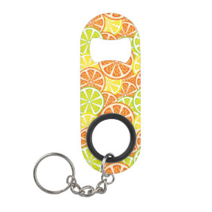 Citrus Pattern 2 Mini Bottle Opener