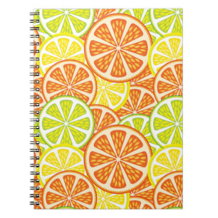 Citrus Pattern 2 Notebook