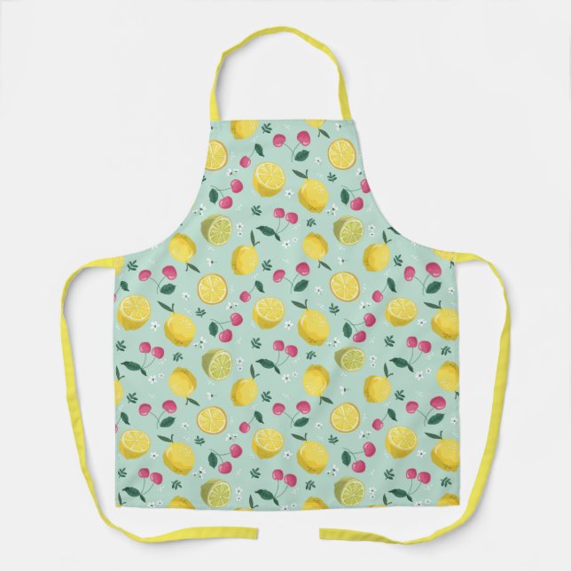 Citrus Pattern Apron (Front)