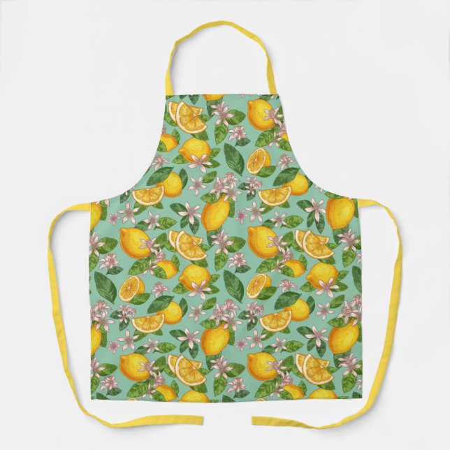 Citrus Pattern Apron (Front)