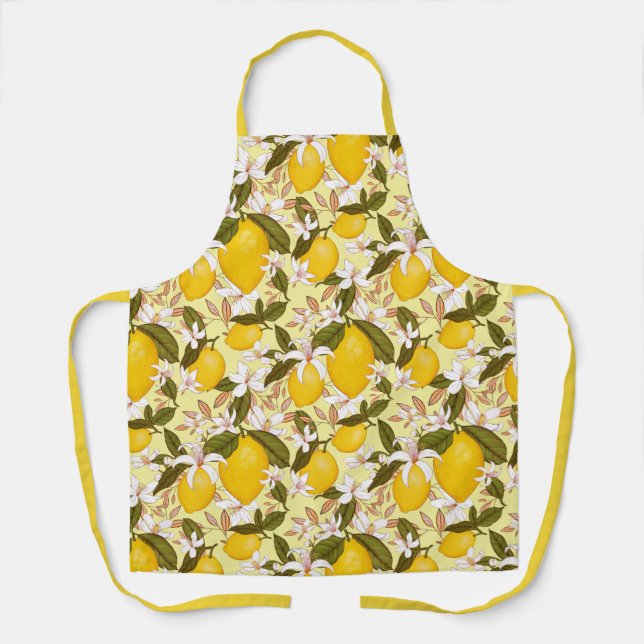 Citrus Pattern Apron (Front)