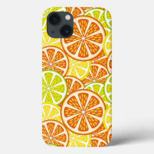 Citrus pattern iPhone 13 case