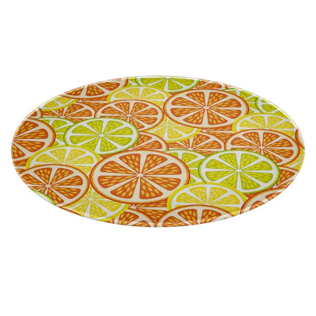 Citrus pattern cutting board (Corner)