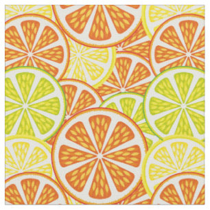 Citrus pattern fabric