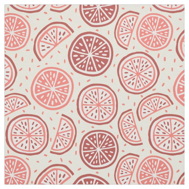 Citrus Pattern fabric (Swatch)