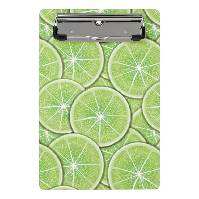 Citrus Pattern Mini Clipboard (Front)