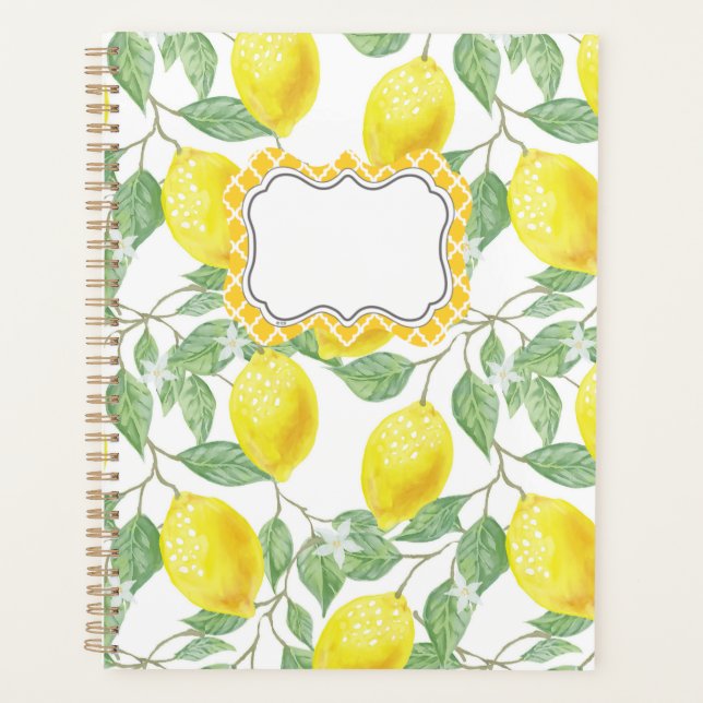 Citrus Pattern Planner (Front)