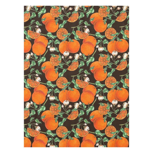 Citrus Pattern Tablecloth (Front)
