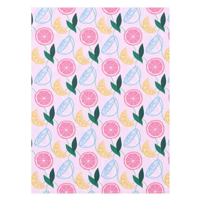 Citrus Pattern Tablecloth (Front)
