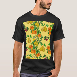Citrus, pear, cherry: watercolor print. T-Shirt