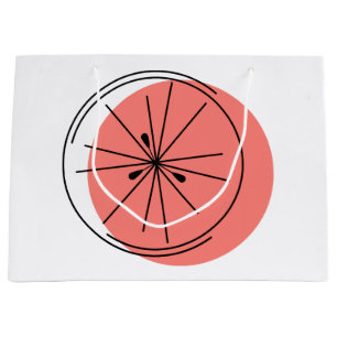 Citrus Pink sac cadeau grand