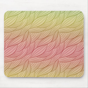 Citrus Punch Ombre Abstract Mouse Pad